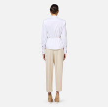 Load image into Gallery viewer, Poplin shirt with structured shoulders
