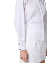 Load image into Gallery viewer, Cotton poplin shirt with tuxedo collar
