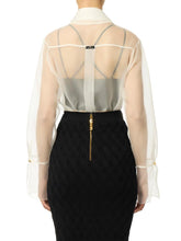 Load image into Gallery viewer, Blouse in organza fabric
