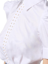 Load image into Gallery viewer, Balloon cotton poplin shirt
