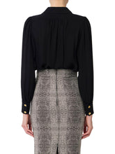 Load image into Gallery viewer, Blouse in georgette fabric with jewel detail
