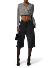 Load image into Gallery viewer, Georgette shirt with geometric print
