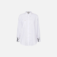 Load image into Gallery viewer, Poplin shirt with logo on cuffs
