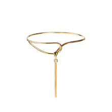 Load image into Gallery viewer, Necklace with snake and tassel
