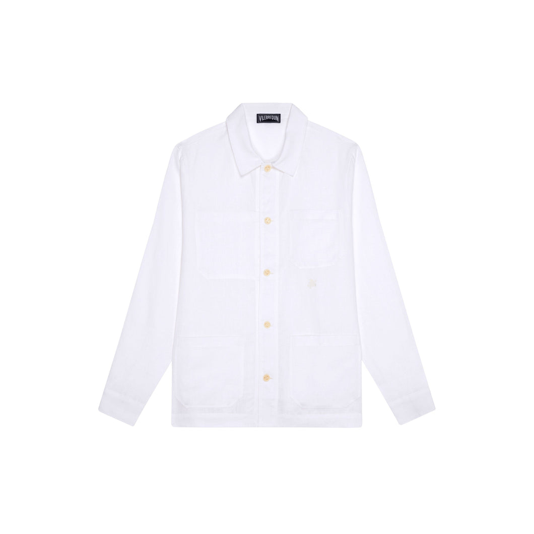 Linen Solid Overshirt