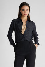 Load image into Gallery viewer, Long Sleeved Pinstripes Shirt
