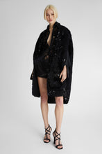 Load image into Gallery viewer, Oversized Sequins Cape
