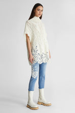 Load image into Gallery viewer, Oversized Sweater with Lace

