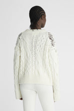 Load image into Gallery viewer, Sweater with Lace Sleeves
