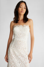 Load image into Gallery viewer, Sangallo lace bustier dress
