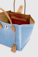 Load image into Gallery viewer, Denim Maggie bag
