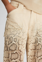 Load image into Gallery viewer, Snake print cargo pants
