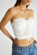 Load image into Gallery viewer, Lace bustier top
