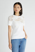 Load image into Gallery viewer, T-shirt with lace detail
