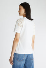 Load image into Gallery viewer, T-shirt with lace detail
