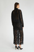 Load image into Gallery viewer, Midi skirt in rebrodè lace
