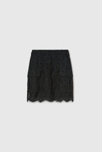 Load image into Gallery viewer, Rebrodé lace mini skirt
