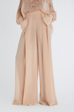 Load image into Gallery viewer, Silk palazzo trousers
