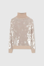 Load image into Gallery viewer, Pure merino wool sweater with sequins
