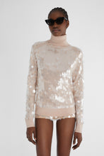 Load image into Gallery viewer, Pure merino wool sweater with sequins
