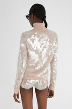 Load image into Gallery viewer, Pure merino wool sweater with sequins
