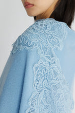 Load image into Gallery viewer, Pure cashmere stole with lace
