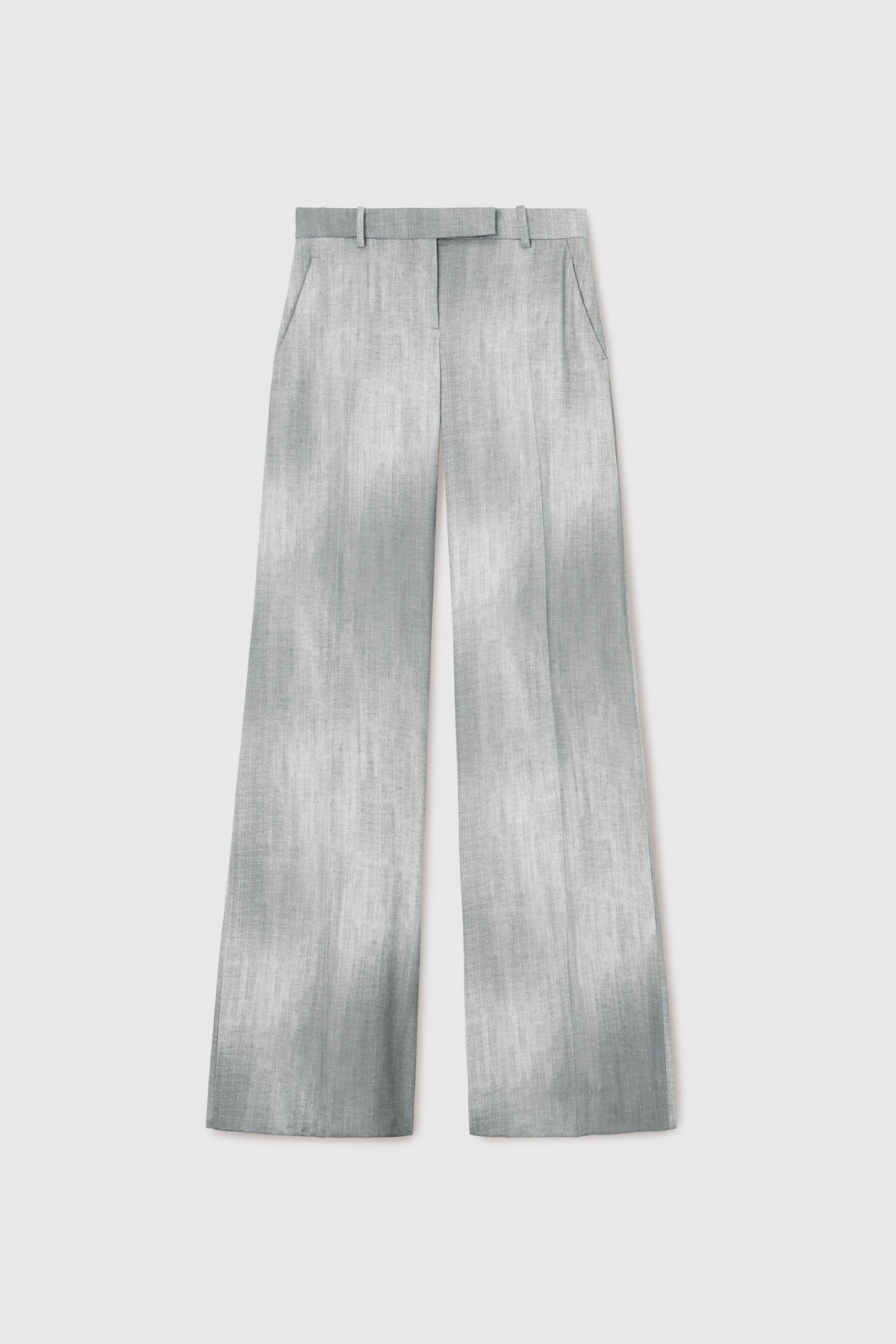 Jeans print bootcut trousers