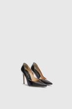 Load image into Gallery viewer, Leather pumps with stiletto heel
