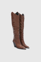 Load image into Gallery viewer, Soft high Texan in calfskin
