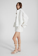 Load image into Gallery viewer, Technical duchesse single-breasted windbreaker jacket
