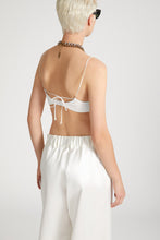 Load image into Gallery viewer, Silk-blend deconstructed bra
