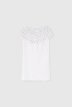 Load image into Gallery viewer, Short flared dress with soutache work on the neckline
