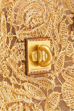 Load image into Gallery viewer, Maggie medium in natural rafia lace
