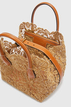 Load image into Gallery viewer, Mini Margot in natural rafia lace
