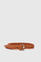 Load image into Gallery viewer, Hand-woven belt with buckle
