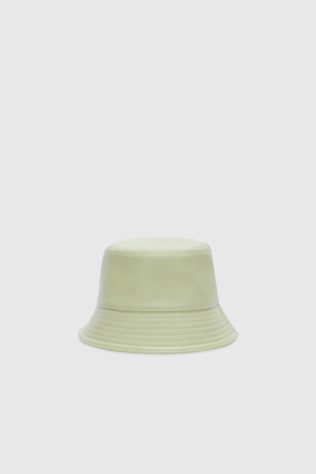 Lambskin bucket hat