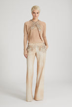 Load image into Gallery viewer, Pure cotton knitted tank top with crystals
