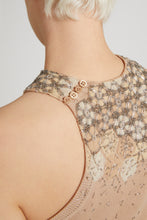 Load image into Gallery viewer, Pure cotton knitted tank top with crystals
