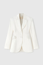 Load image into Gallery viewer, Single-breasted viscose jacket
