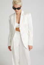 Load image into Gallery viewer, Single-breasted viscose jacket
