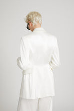 Load image into Gallery viewer, Single-breasted viscose jacket
