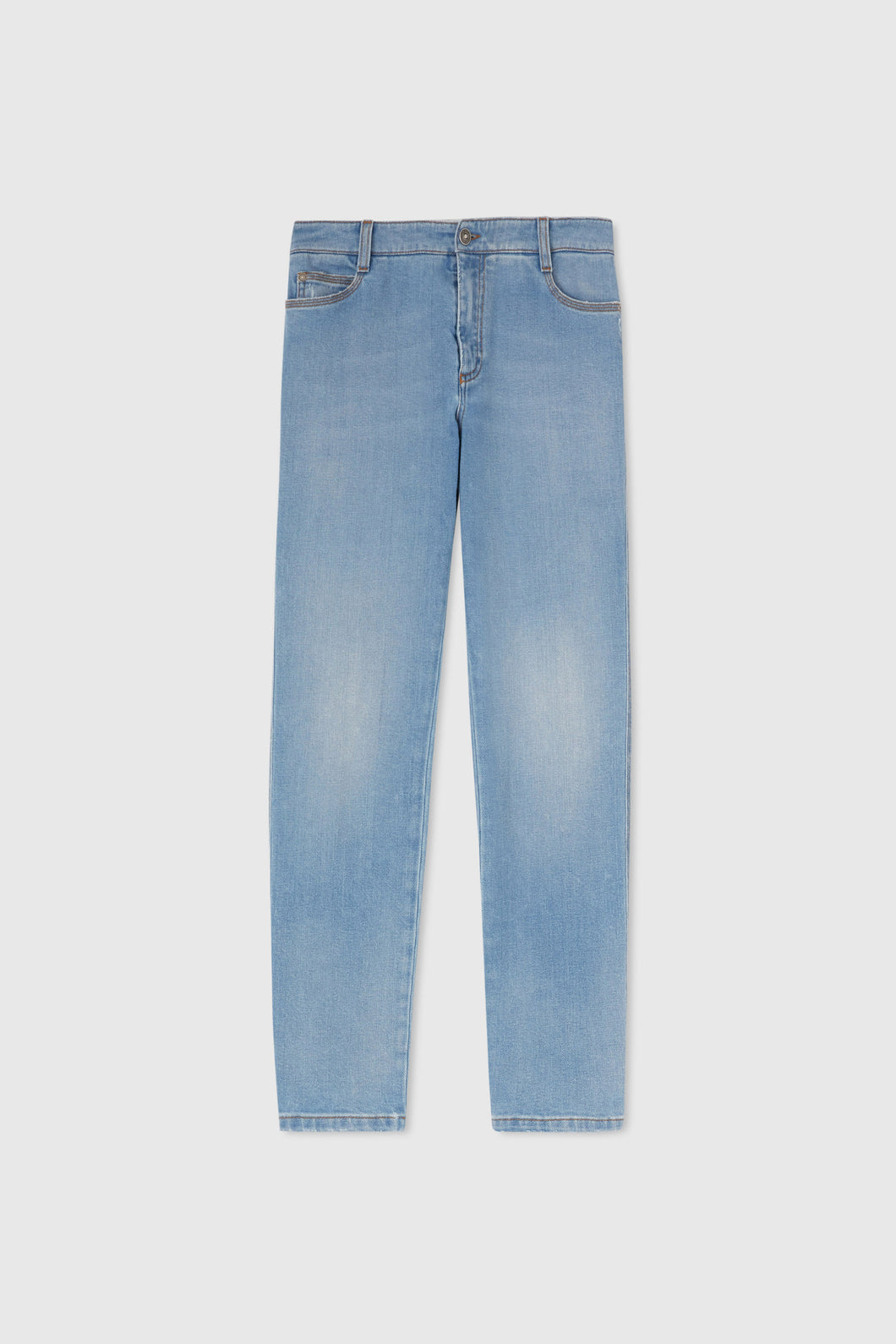 Skinny jeans with regular waist