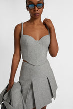 Load image into Gallery viewer, Wool blend bustier top
