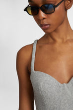 Load image into Gallery viewer, Wool blend bustier top
