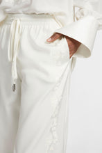 Load image into Gallery viewer, Ivory stretch silk pajama trousers
