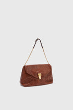 Load image into Gallery viewer, New Joy in embroidered brown nappa
