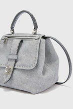 Load image into Gallery viewer, Liza bag in printed crust melange cloth

