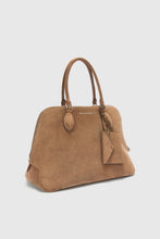 Load image into Gallery viewer, Orsetta large double handle bag in suede
