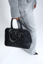 Load image into Gallery viewer, Orsetta large double handle bag in smooth calfskin
