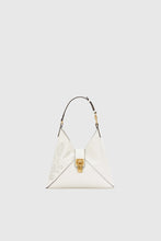 Load image into Gallery viewer, Mini Dudu in calfskin with hand-applied leather ribbon
